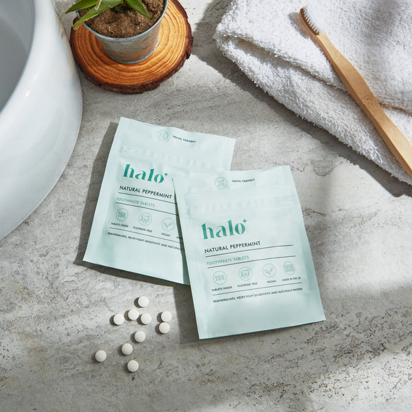 Halo Toothpaste Tablets with Hydroxyapatite